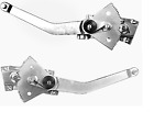 1115w-1115x Dynacorn Pair Of Truck Window Regulators