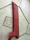 11176 Corvette America Drivers Side Lh Inter Windshield Pillar Post Molding Trim Red 1969-1976