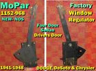 115-968 Mopar Window Regulator Drivers Door