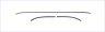 2397 Trim Parts Bel Air And Biscayne Sedan Interior Rear Window