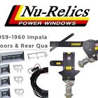 25910-402 Impala Front Door Rear Power Window Kit Chrome Switches
