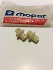 2894599 Mopar Nos Window Glass Upstops Dodge Plymouth Chrysler Pair