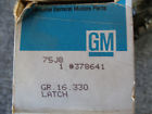 378641 Gm Nos Original Latch Asm Rr