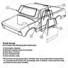 4144-900-731s Goodmark Industries Chevrolet Pickup Weatherstrip Kit New