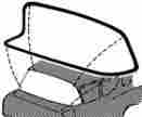 59c-79500-sdn 1959 1960 Chevrolet Passenger Car Front Windshield Seal Sedan Wagon El Camino