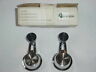 61c-702785 Argo Nos Chevy Impala Vent Window Cranks Black Knobs Biscayne