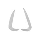 66-33667-1 Ford Thunderbird Vent Window Air Deflectors Windwing Plastic Eckler