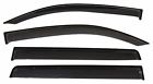 66002 Albermo Black-chrome Window Visor 4pc