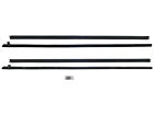 69blt63 Unbranded New Mustang Beltline Weatherstrip Fastback Felt Seals Ford