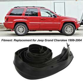 55135891af As The Description Shows 343173308584 4pcs Door Window Dew Wipe Weatherstrip Outer For Grand Cherokee