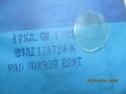 B9az-17a720-a Ford Fomoco Nos Mustang Mirror Bracket Pad Cougar