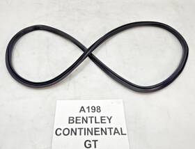 3w8.827.705 Bentley 03-10 Oem Continental Gt Coupe Trunk Lid Cover Seal Rubber