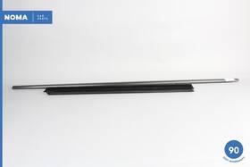 51227034308 Bmw 04-10 535i E60 Rear Right Side Door Window Weatherstrip Seal Set Oem