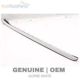 51317338615 Bmw 2015-2018 X4 28ix F26 - Left Windshield Drip Molding / Trim 7338615