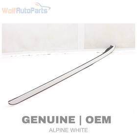 51317338616 Bmw 2015-2018 X4 28ix F26 - Right Windshield Drip Molding / Trim 7338616
