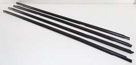 51337060236 Bmw Door Window Sill Channel Molding Front Rear Set 4 E90 328 325 335 2006-2011