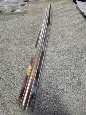 51711819817 Bmw 2002 2002tii Left Vent Window Hinge Trim Oem 1966-1977 Genuine