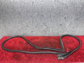 51717126137 Bmw 2001-2006 E46 M3 Left Driver Side Door Weather Strip Seal Black Oem 121k