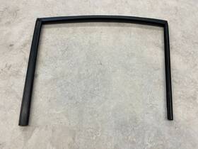 7033806 Bmw 04-07 E60 530i 525i 550 Rear Right Door Guide / Window Seal Oem