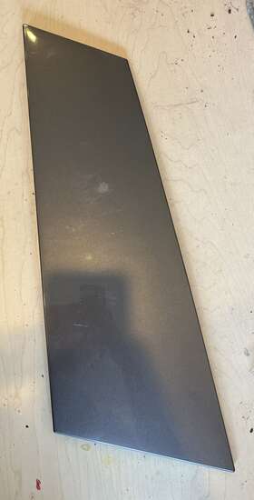 15839679 Buick 08-12 Enclave Rear Quarter Window Plastic Moulding Trim Lh Driver Gray
