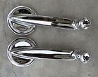 C2sb-6323348-a Chrome Knob Regulator Thunderbird Front Door Window Crank