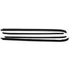 Ca165a-70fwcs Repops Window Felt Kit Short Chrome Bead