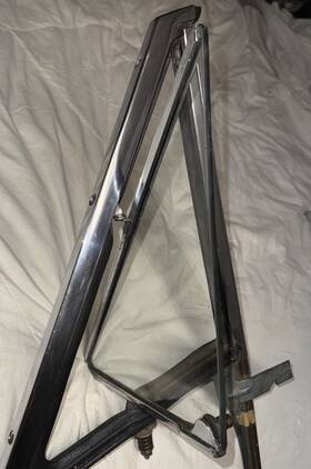 9705z05 Chevrolet 1966 67 Chevy Ii Nova Genuine Vent Window Assembly 2 Door Coupe Driver Side