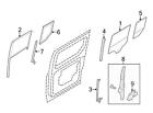 Dt1z6122296a Ford Oem Door Window Glass