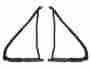 E7tz-1521448-9 Unbranded New 1987-91 Ford Pickup Seals Vent Window Weatherstrip F150 F250 F350 Bronco
