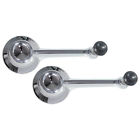 Ebc4dz-6323342pr Unbranded New Falcon Window Handles Lh Rh Pair Crank Futura