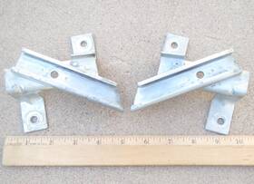 Ford 6530015 1972 Lincoln Mark Iv Thunderbird Quarter Window Regulator Arm Bracket Run