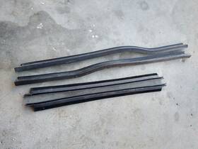 7c3z2521456a Ford Crew Cab Door Window Glass Weatherstrip Seal Set 99-16 Super Duty