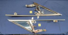 C5zz-6522204-a Ford 1964-1966 Mustang - Vent Window Frame And Division Bar Assembly Rh Used