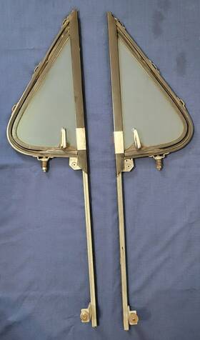 C7tz-8121448 Ford C7tz-8121448/9-a 1967-1972 F100/f750 Truck- Vent Window Frame And Division Bar Assembly Pair