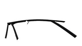 Lj8b-r21510-ah Ford 21-24 Mustang Mach-e Front Right Window Glass Run Channel Seal Lj8b-r21510-ah Ford 21-24 Mustang Mach-e Front Right Window Glass Run Channel Seal