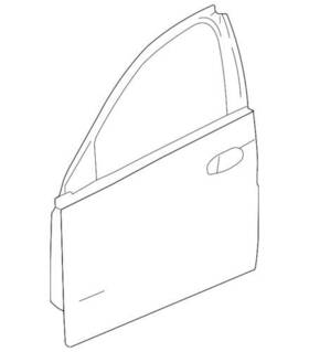 20987624 Gm Genuine 2011-2017 Buick Regal Passenger Side Front Door