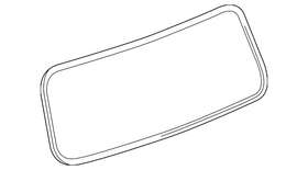 84921039 Gm Genuine Weatherstrip