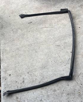 72320-sr2-013 Honda 93-97 Del Sol - Front Windshield Weather Strip Trim Rubber Gasket Oem #227