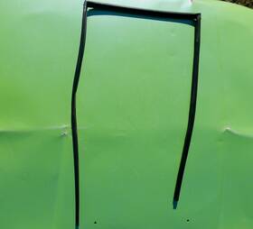 72775-sh4-j02 Honda Civic 88-91 Rear Left Door Window Glass Channel Run Oem Lx