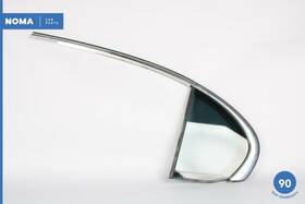 1x43n29751al Jaguar 02-03 X400 X-type Rear Left Driver Side Quarter Window With Molding Oem