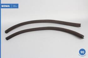 Gja1711aj Jaguar 97-06 Xkr X100 Left Driver Side Door Window Frame Gasket Seal Set Oem