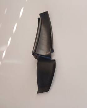 Xr83-16d179-ad Jaguar 2000-04 S-type Left Driver Fender Windshield Infill Seal Gasket Panel