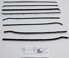 Lg225a Repops Chevrolet Window Sweeps Felt Kit For Chevy Delray Door