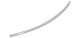 Td11-50-899a Mazda Oem New 2007-2015 Cx9 Grand Touring Sport Dam Weatherstrip