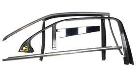 Mercedes-benz 212-735-19-25 2012 E350 Rear Passenger Door Window Frame Trim And Seal 4pcs Oem