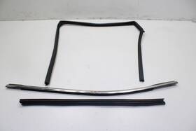 82331-6ma0a Nissan 17-22 Rogue Sport Sl Awd Rr Lh Door Run Channel Belt Outer Inner Molding