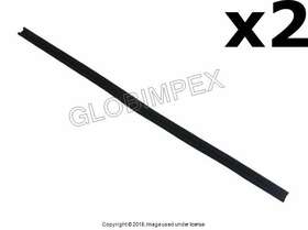 O.e.m. 914 542 161 12 Porsche 1970-1976 Window Channel Seal Vertical Section Front L And R O.e.m