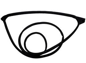 82831-1fa0a Oem 09-14 Cube Rear Driver Left Lh Door Weatherstrip Weather Strip Seal Gasket