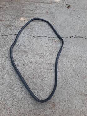 970-512-611-02 Porsche 10-16 Panamera Rear Trunk Deck Door Weatherstrip Gasket Seal Cover Oem