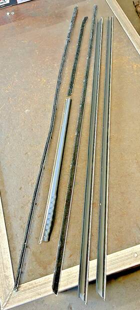 F236-1 Pui Weatherstrip Seals 1968 Chevy Camaro Kit